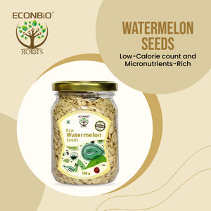ECONBIO ROOTS 100% Natural Raw Water Melon Seeds 150g (Pack of 2)