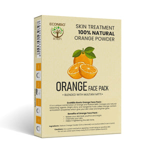 ECONBIO ROOTS 100% Natural Skin Care Combo | Chocolate, Orange & Papaya Face Pack | 50g (Pack of 3)