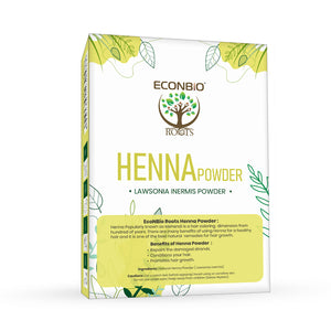 ECONBIO ROOTS 100% Natural Henna Powder 100g (Pack of 2)