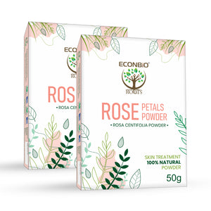 ECONBIO ROOTS Rose Petals Powder 50g (Pack of 2)