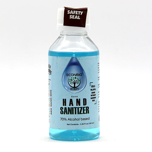 ECONBIO ROOTS Elovra Liquid Hand Sanitizer 100 ml (Pack of 6 )
