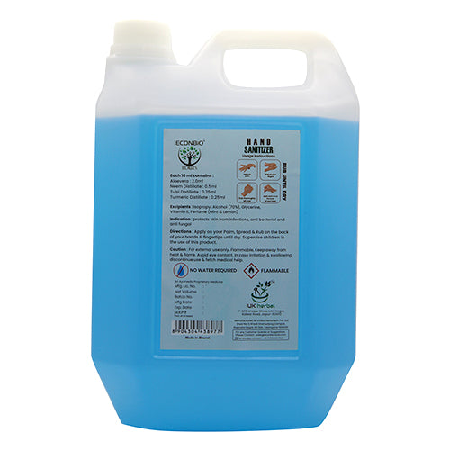 ECONBIO ROOTS Elovra Liquid Hand Sanitizer 5 ltr
