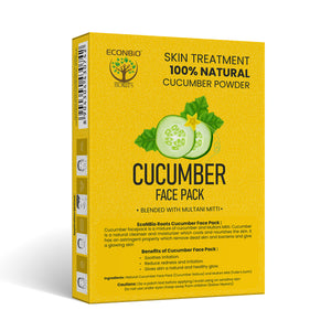ECONBIO ROOTS 100% Natural Cucumber Face Pack 50g (Pack of 3)