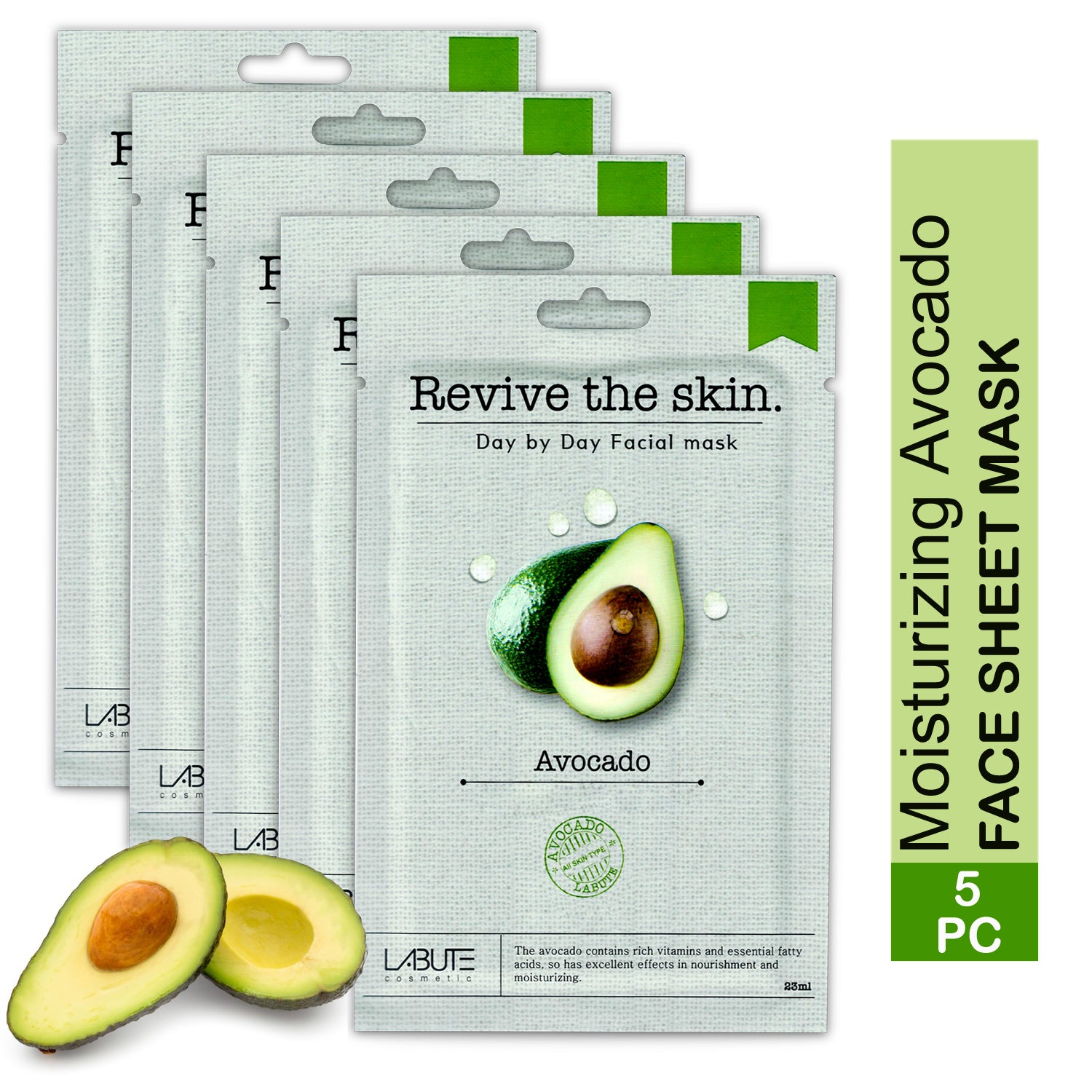 Fresh Avocado Facial Mask Sheet