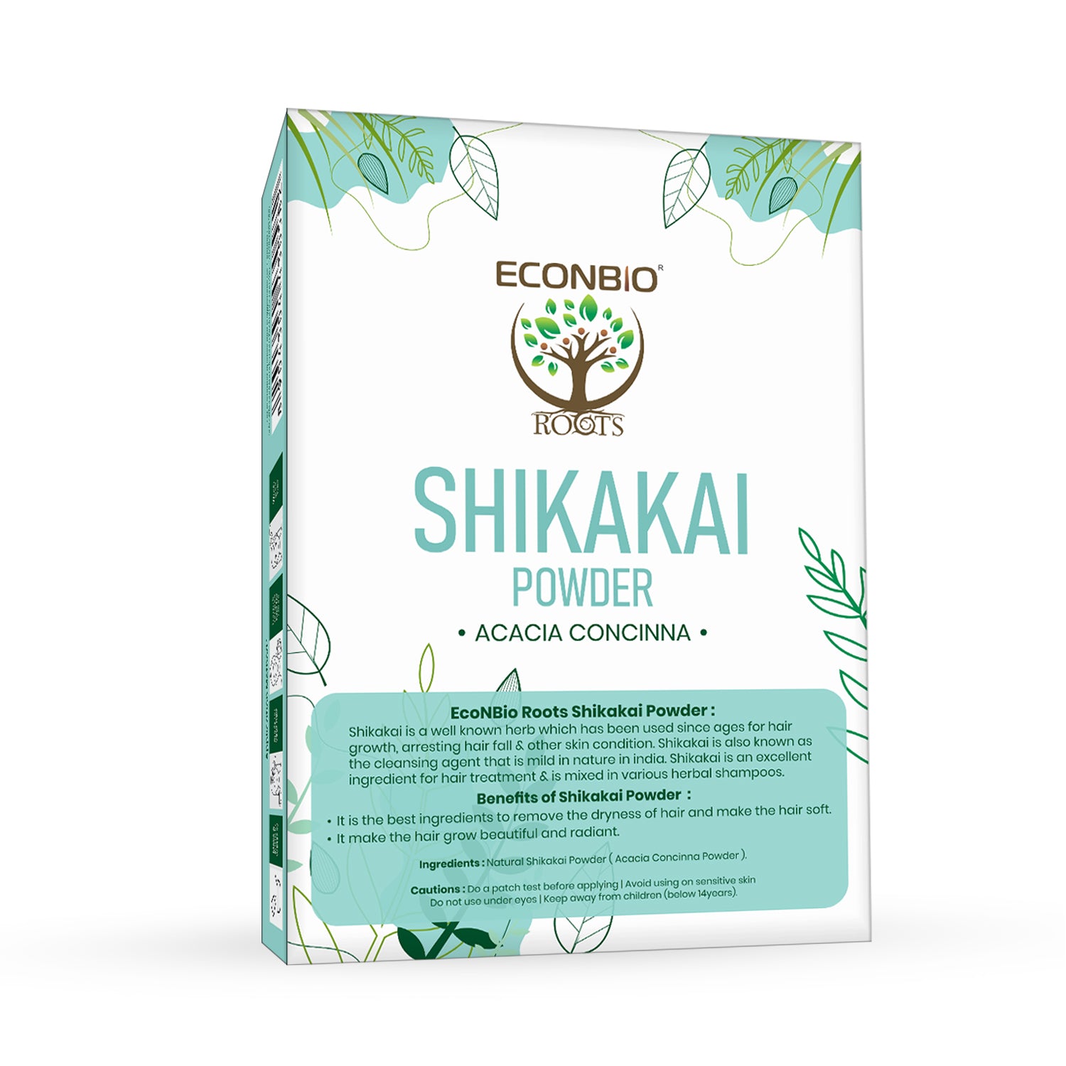 ECONBIO ROOTS Shikakai Powder 100g (Pack of 2)