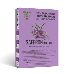 ECONBIO ROOTS 100% Natural Saffron Face Pack 50g (Pack of 3)