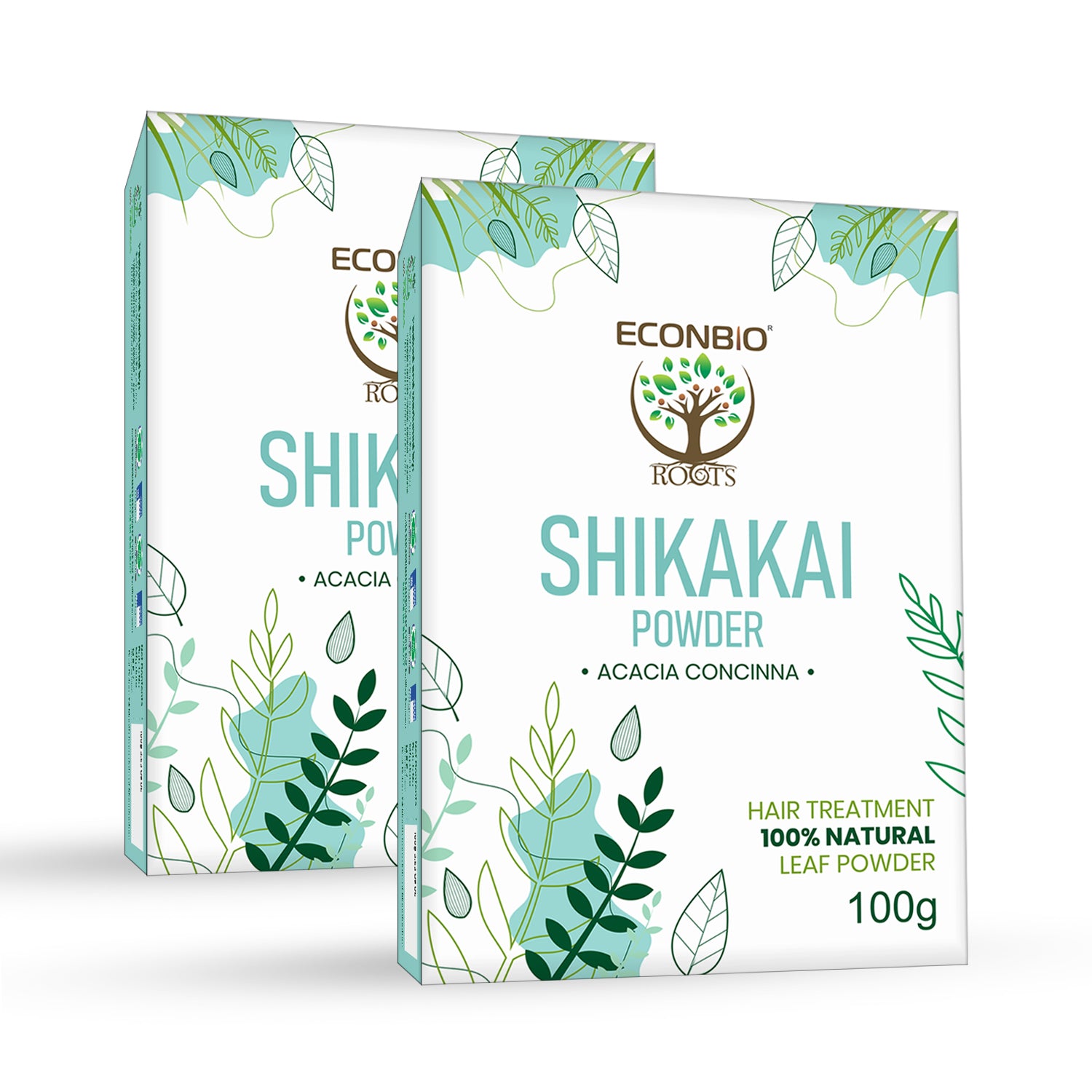 ECONBIO ROOTS Shikakai Powder 100g (Pack of 2)