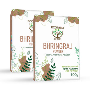 ECONBIO ROOTS 100% Natural Bhringraj Powder 100g (Pack of 2)