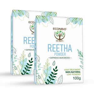 ECONBIO ROOTS Reetha Powder 100g (Pack of 2)