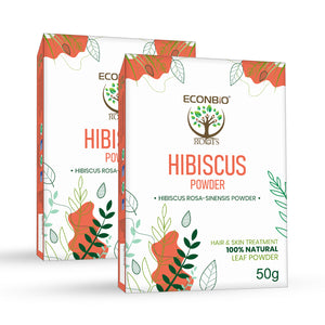ECONBIO ROOTS 100% Natural Hibiscus Powder 50g (Pack of 2)