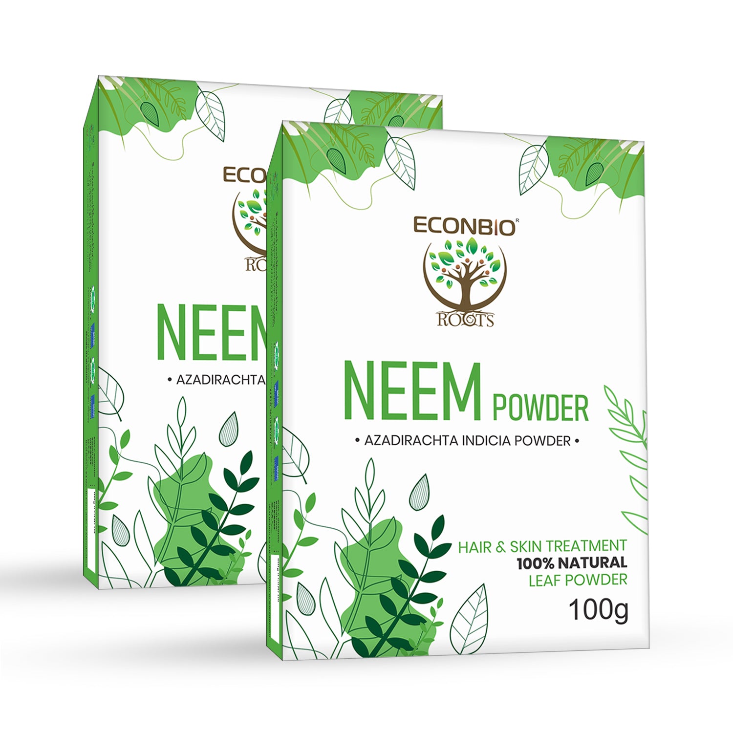 ECONBIO ROOTS Neem Powder 100g (Pack of 2)